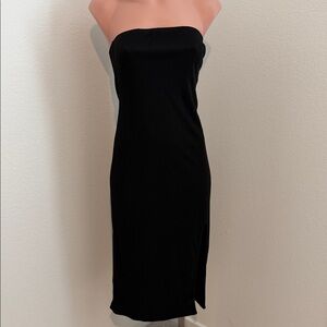 Black Tube Dress SHEIN